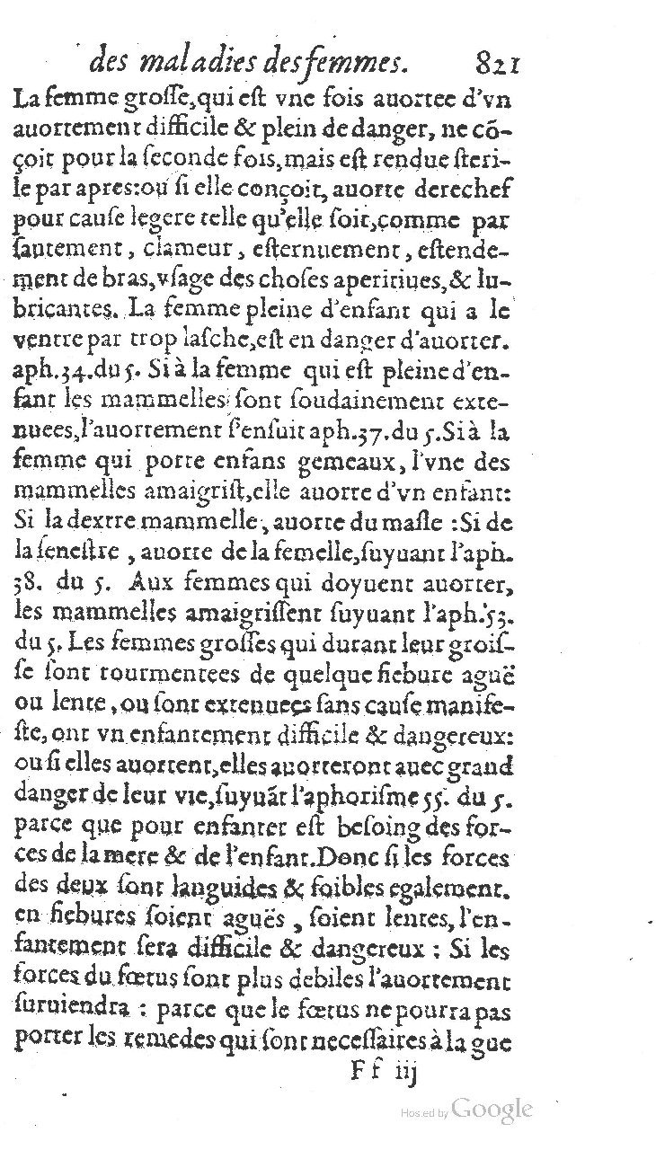 1585 - Jacques du Puis - Trésor des remèdes secrets pour les maladies des femmes - BnF