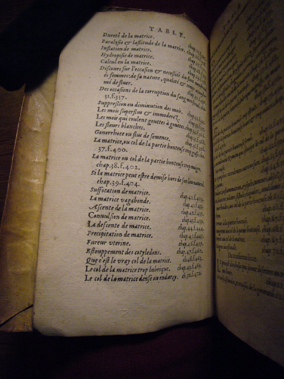 1585 - Jacques du Puis - Trésor des remèdes secrets pour les maladies des femmes - BnF