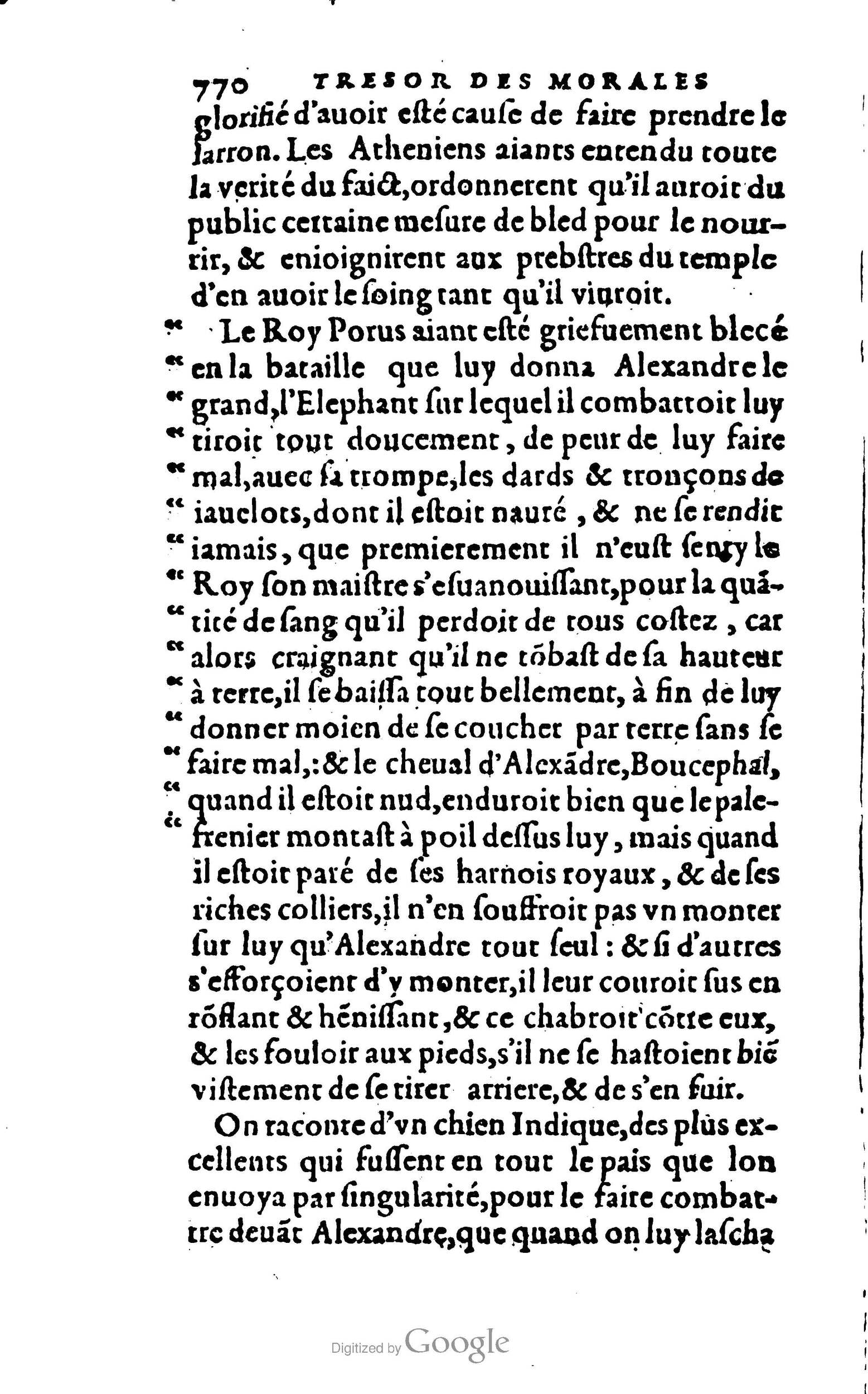 1578 - Jean Poupy - Trésor des morales de Plutarque - BSB Munich