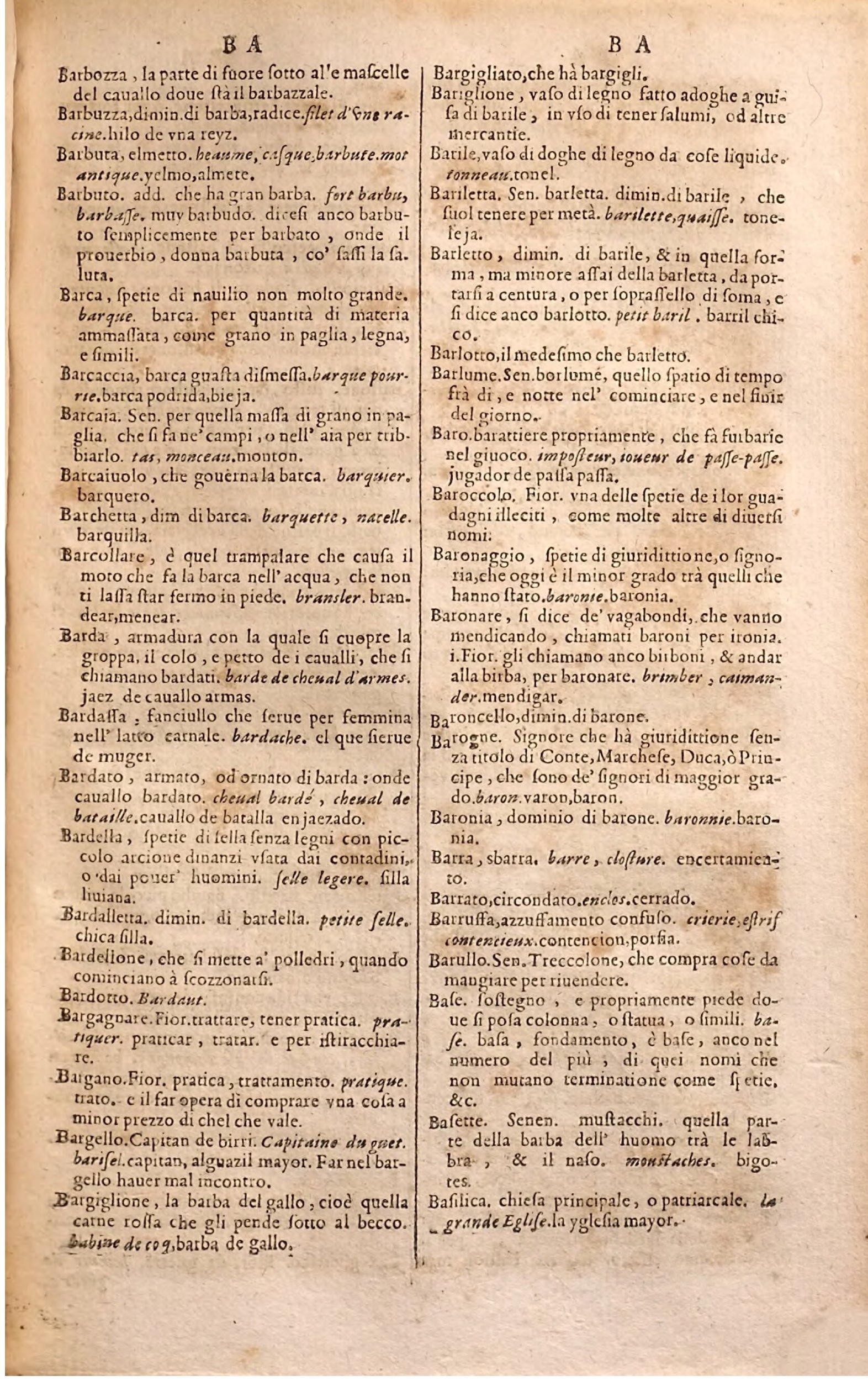 1627 - Jacques Crespin - Trésor des trois langues (Troisième partie) - Regensburg