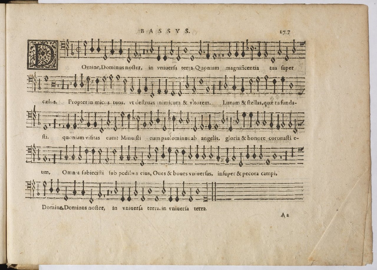 1594 - Paul Marceau - Trésor de musique d&#039;Orlande de Lassus, Superius, Bassus, Tenor, Quinta pars - BnF