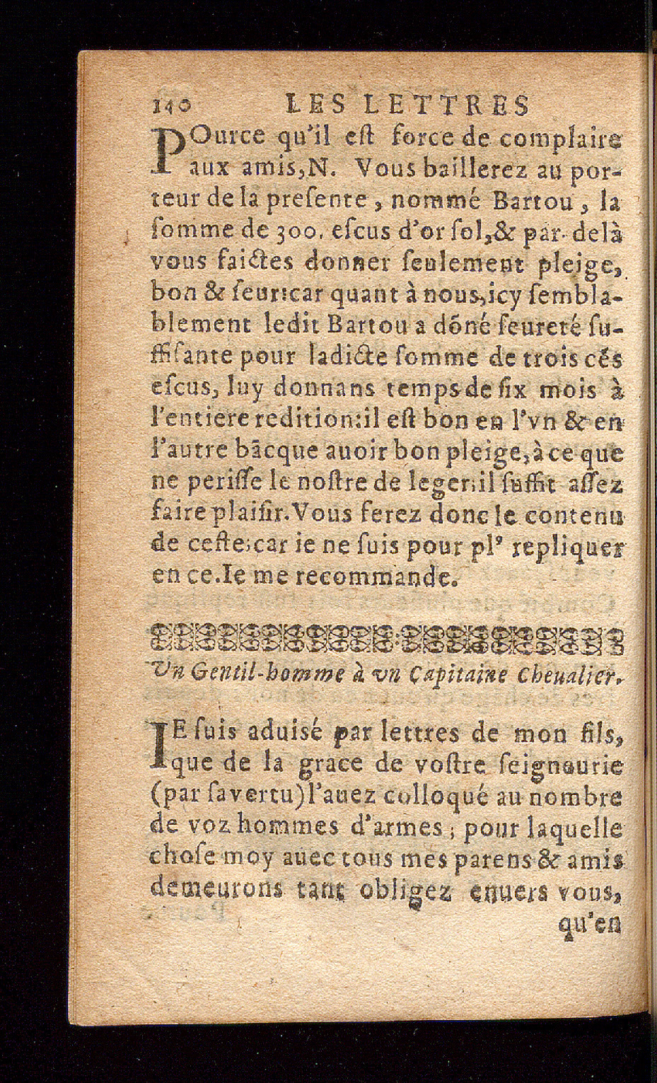 1614 - Barthélemy Vincent - Élite et Trésor des lettres missives - Bâle