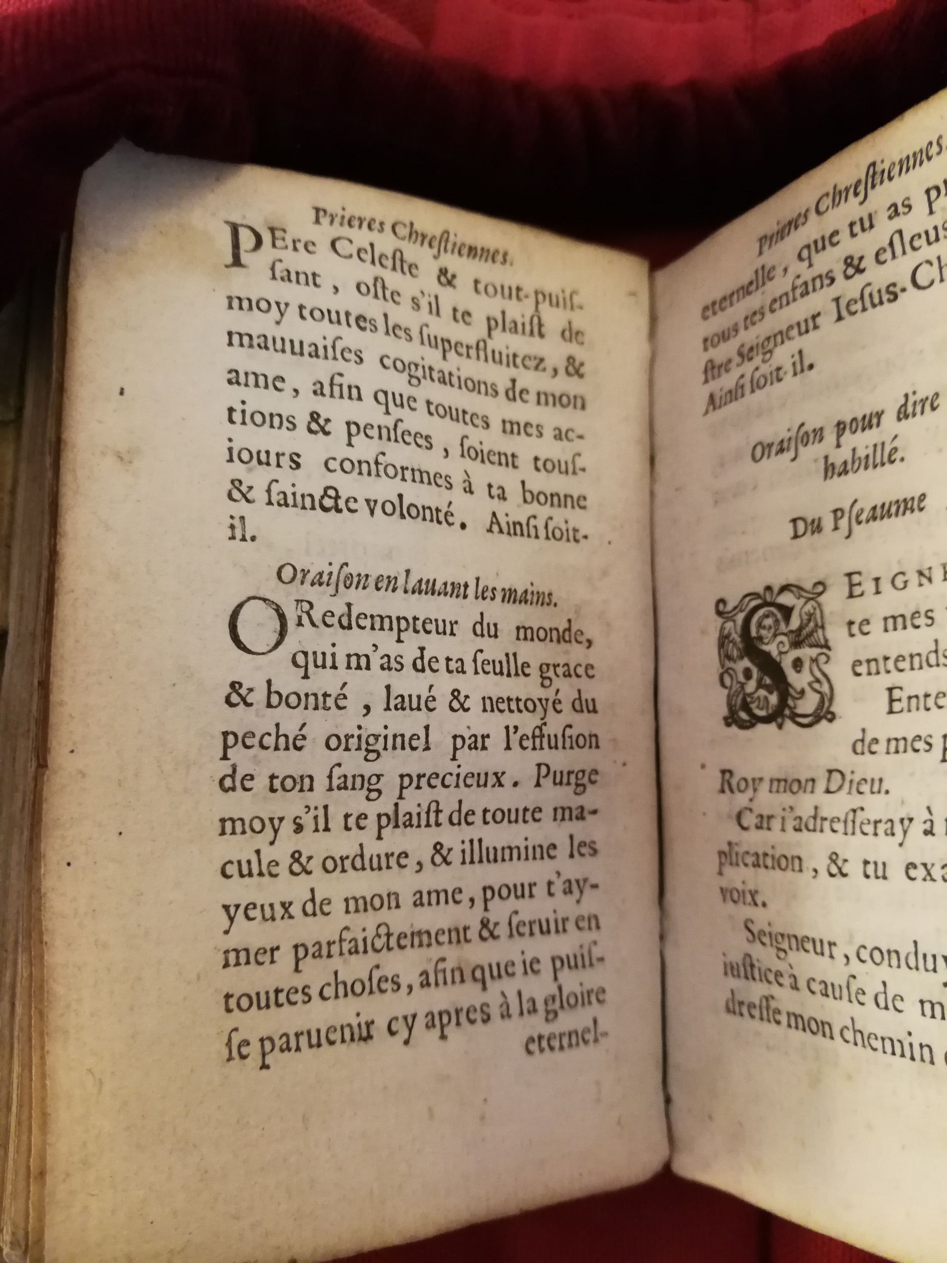 1598 - Barthélemy Macé - Trésor des prières, oraisons et instructions chrétiennes - Bibliothèque Sainte-Geneviève