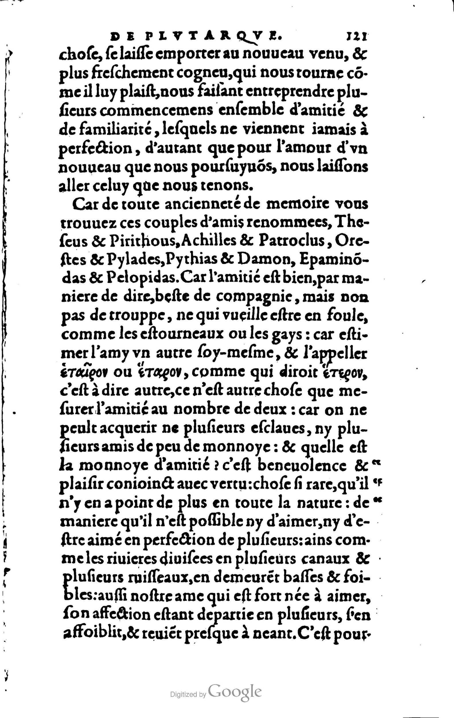 1578 - Jean Poupy - Trésor des morales de Plutarque - BSB Munich
