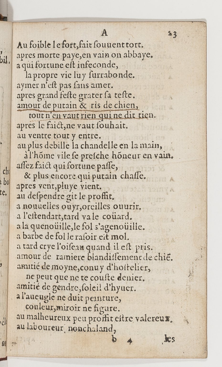 1577 - Jean d’Ogerolles - Trésor de sentences dorées - BnF Arsenal