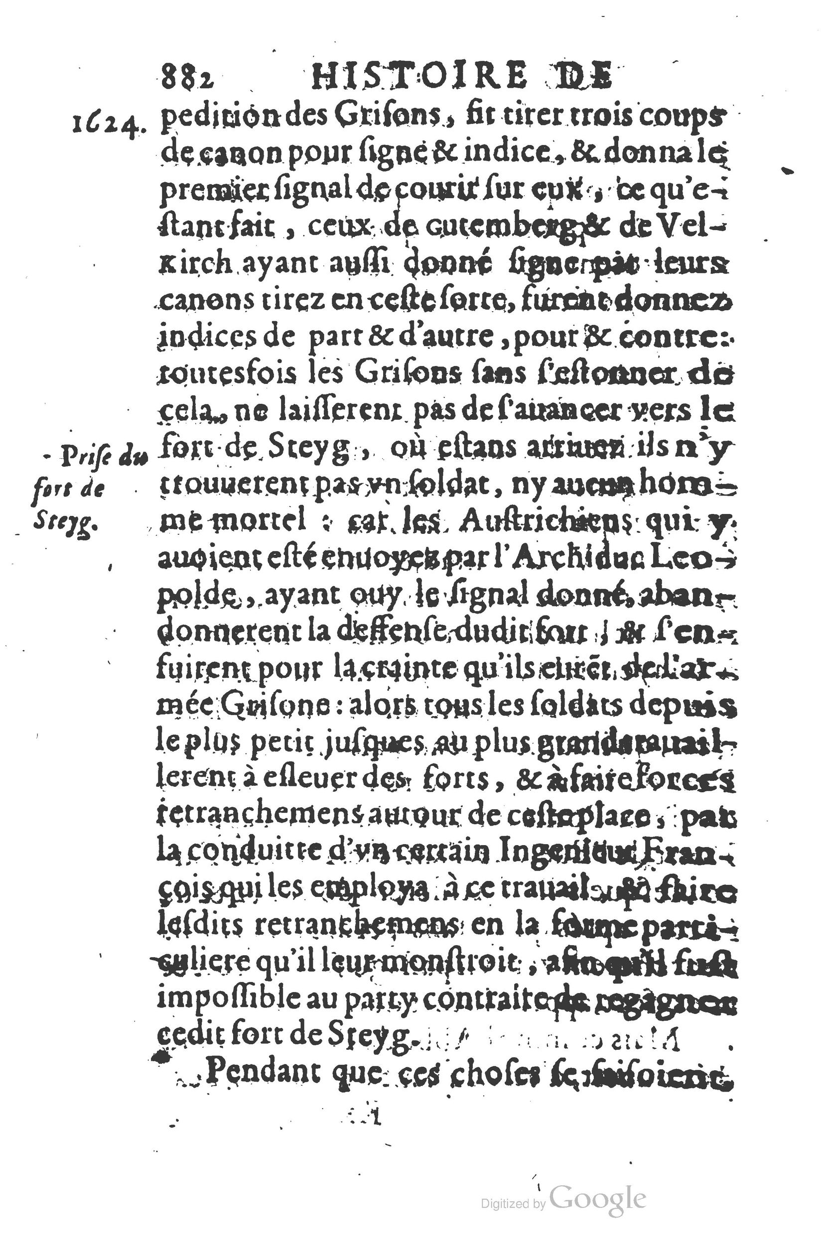 1626 - Joseph Bouillerot - Trésor de l’histoire générale de notre temps - BSB Munich