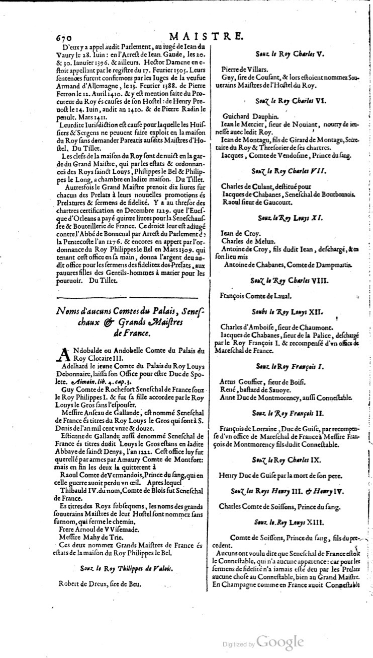 1629 - Veuve Nicolas Buon - Trésor du droit français (21754 T. 2) - BM Lyon