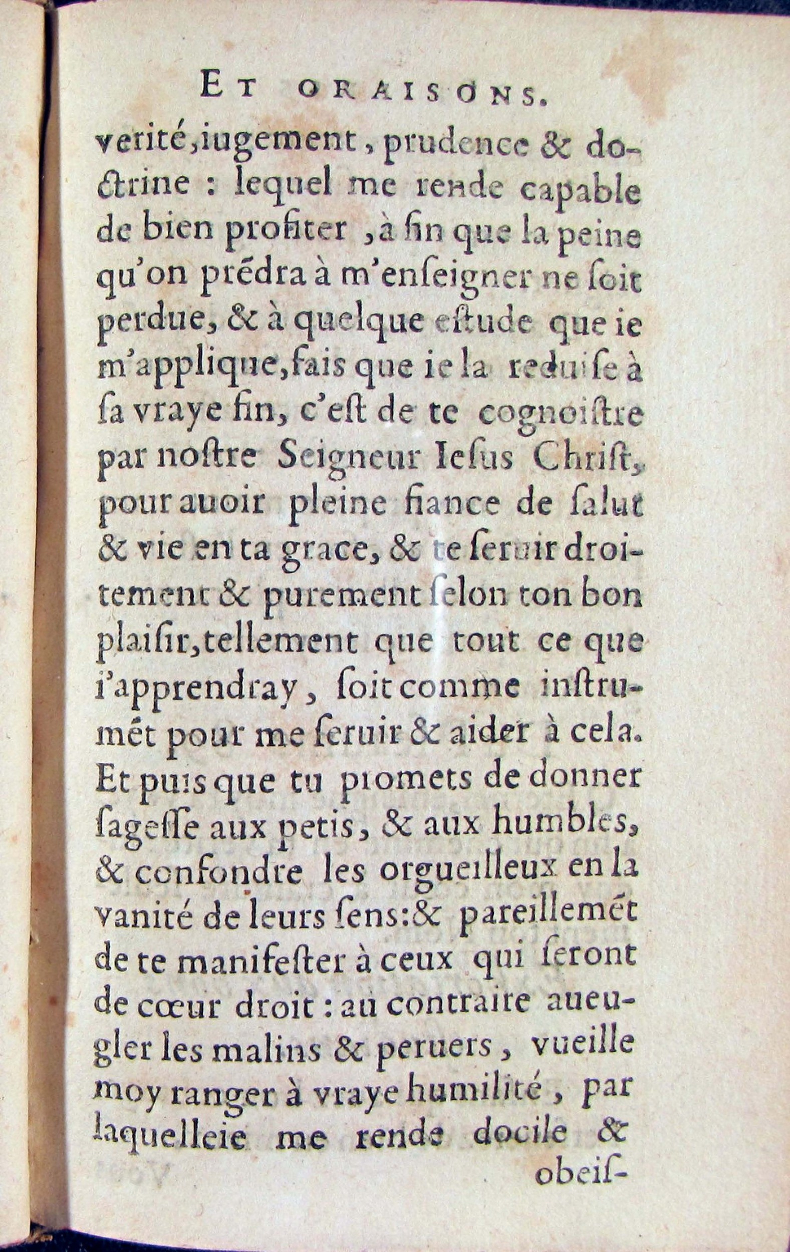 1572 - Antoine Certia - Trésor des prières, oraisons et instructions chrétiennes - Nîmes