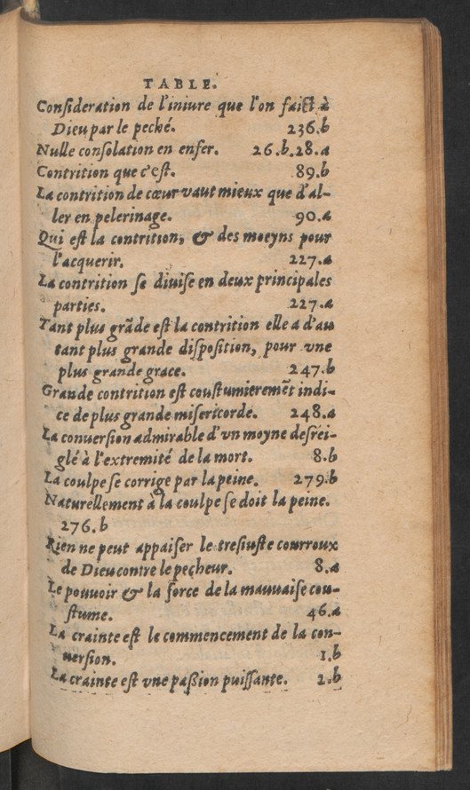1585 - Guillaume Chaudière - Trésor et abrégé de toutes les œuvres spirituelles du révérend Père F. Louis de Grenade - ÖNB Vienne