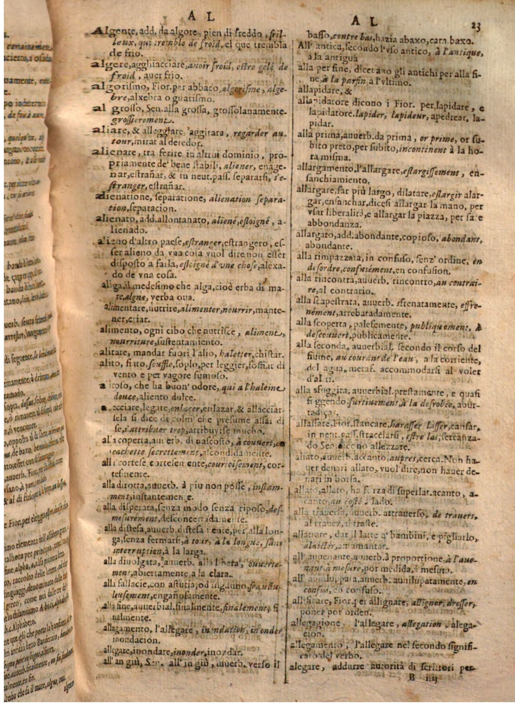 1644 - Jacques Crespin - Trésor des trois langues - Passau 1644 - Jacques Crespin - Trésor des trois langues - Passau