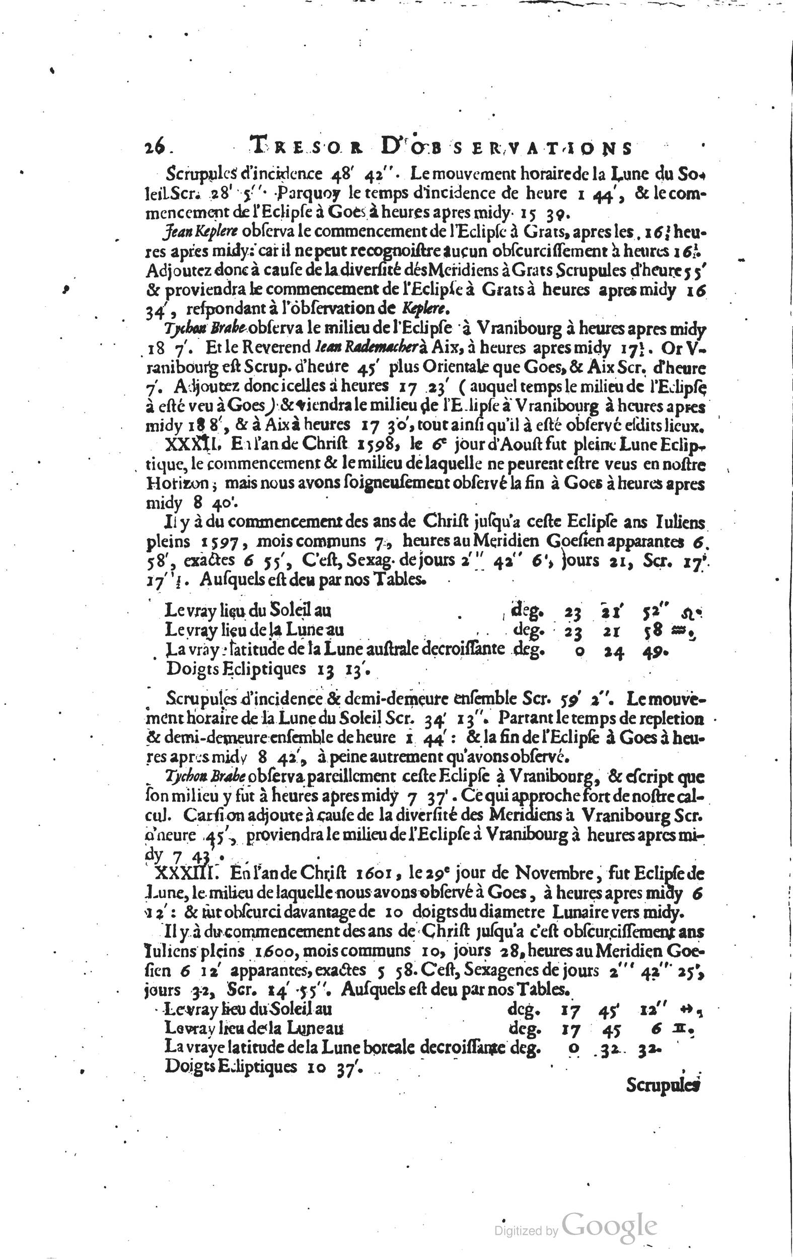 1634 - Zacharie Roman - Les Tables perpétuelles - Universiteit Leiden