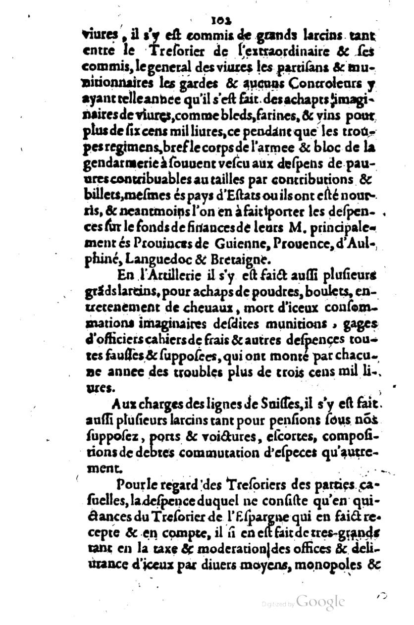 1615 - s.n. 1 - Trésor des trésors de France - BM Lyon