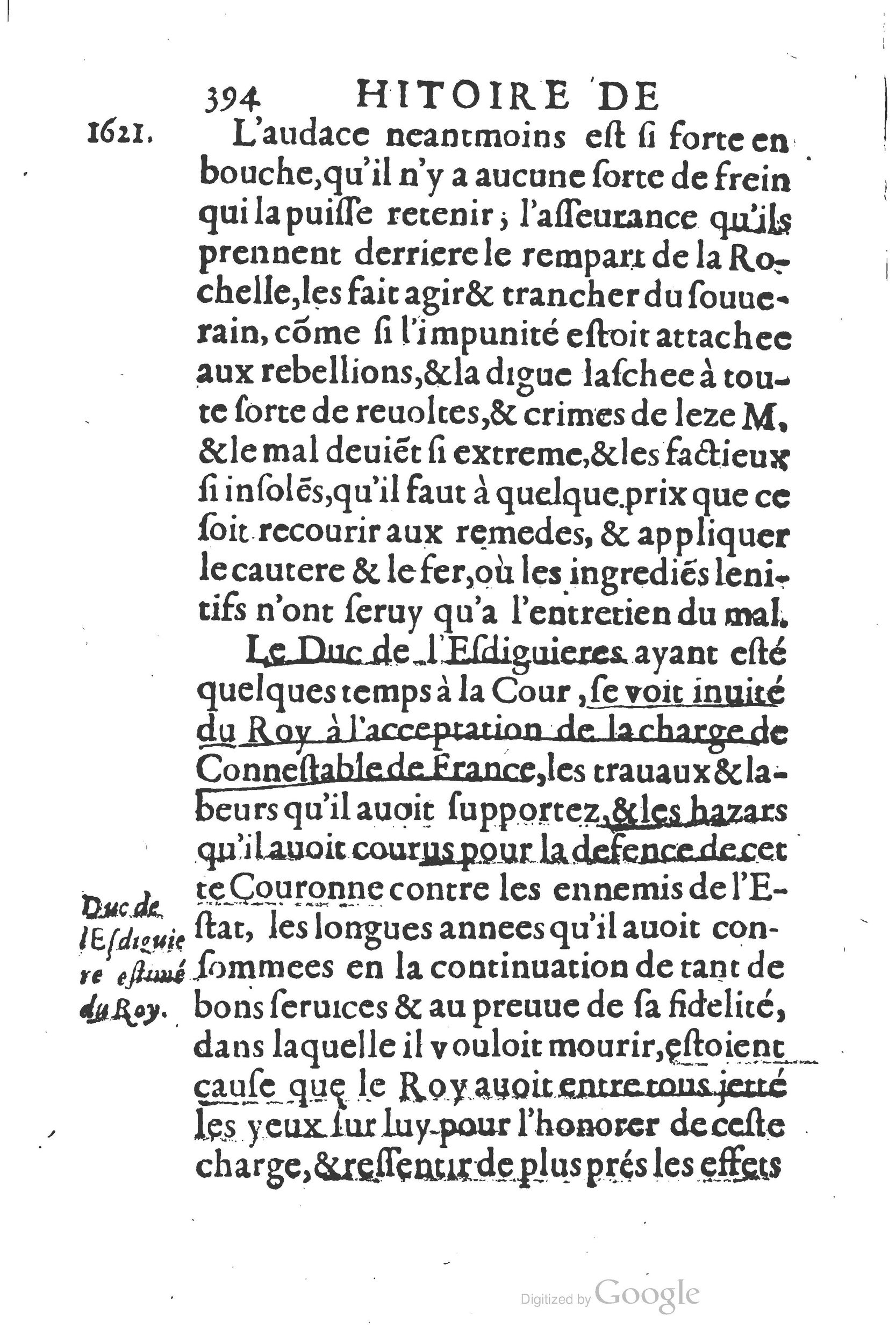 1626 - Joseph Bouillerot - Trésor de l’histoire générale de notre temps - BSB Munich
