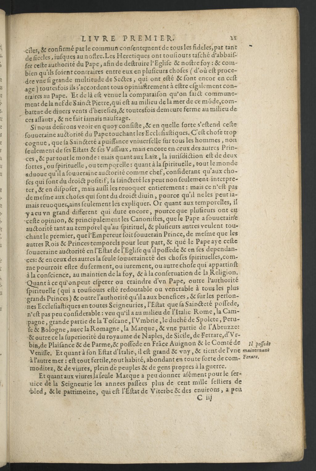 1611 - Pierre Chevalier - Trésor politique - BnF Tolbiac
