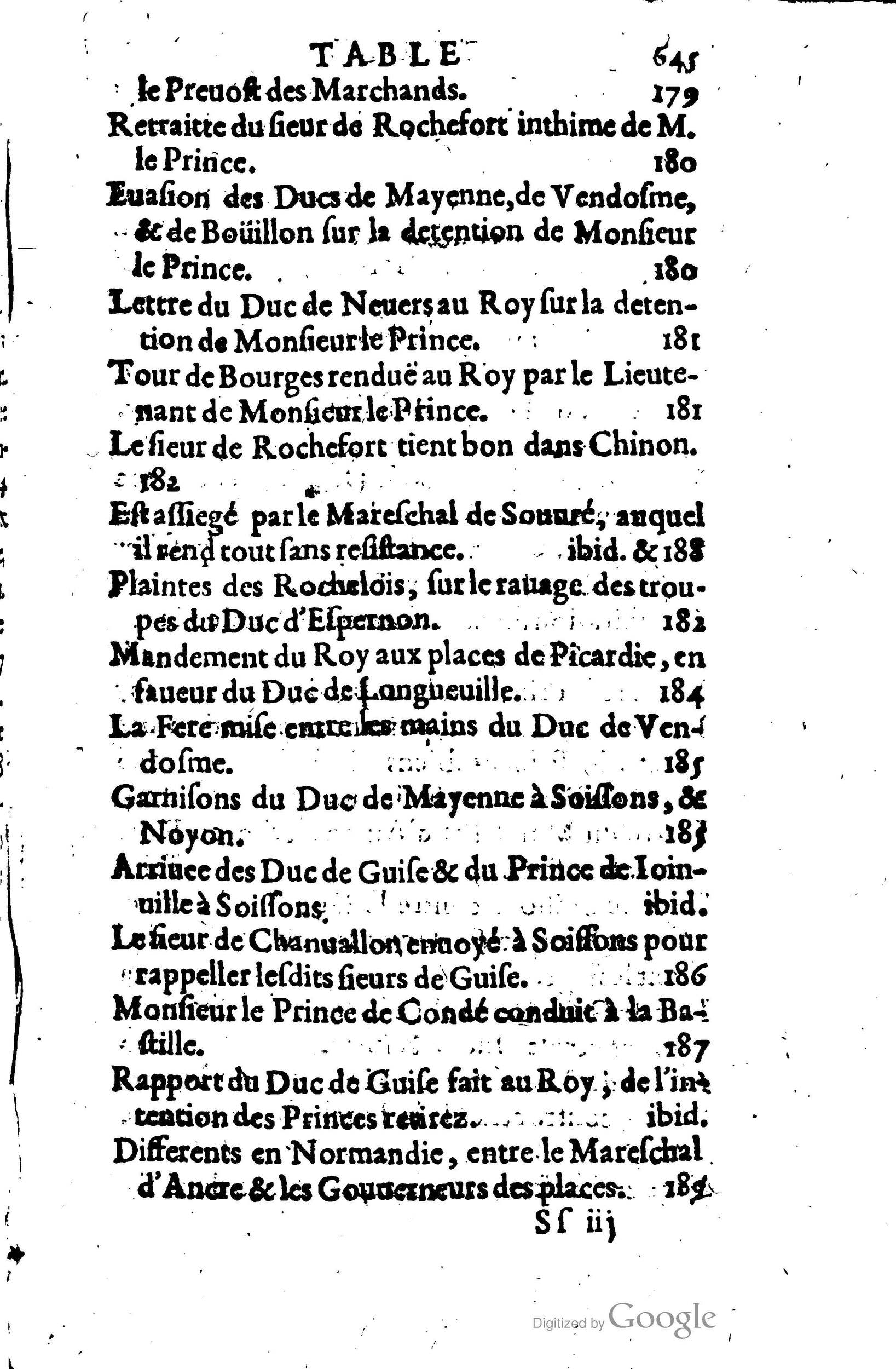 1623 - Joseph Bouillerot - Trésor de l’histoire générale de notre temps - BM Lyon