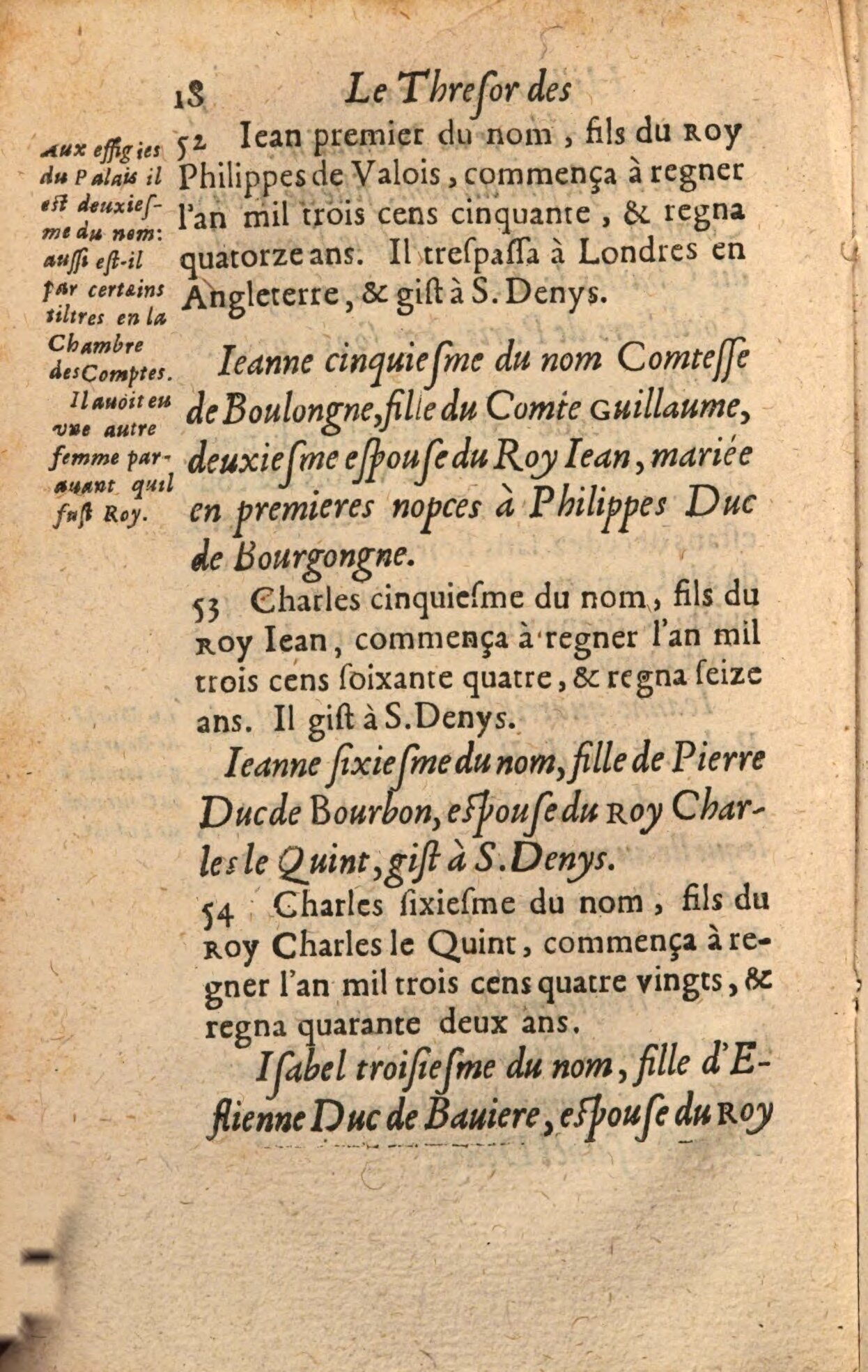1639 - Jean Corrozet - Trésor des histoires de France - BSB Munich 1639 - Jean Corrozet - Trésor des histoires de France - BSB Munich