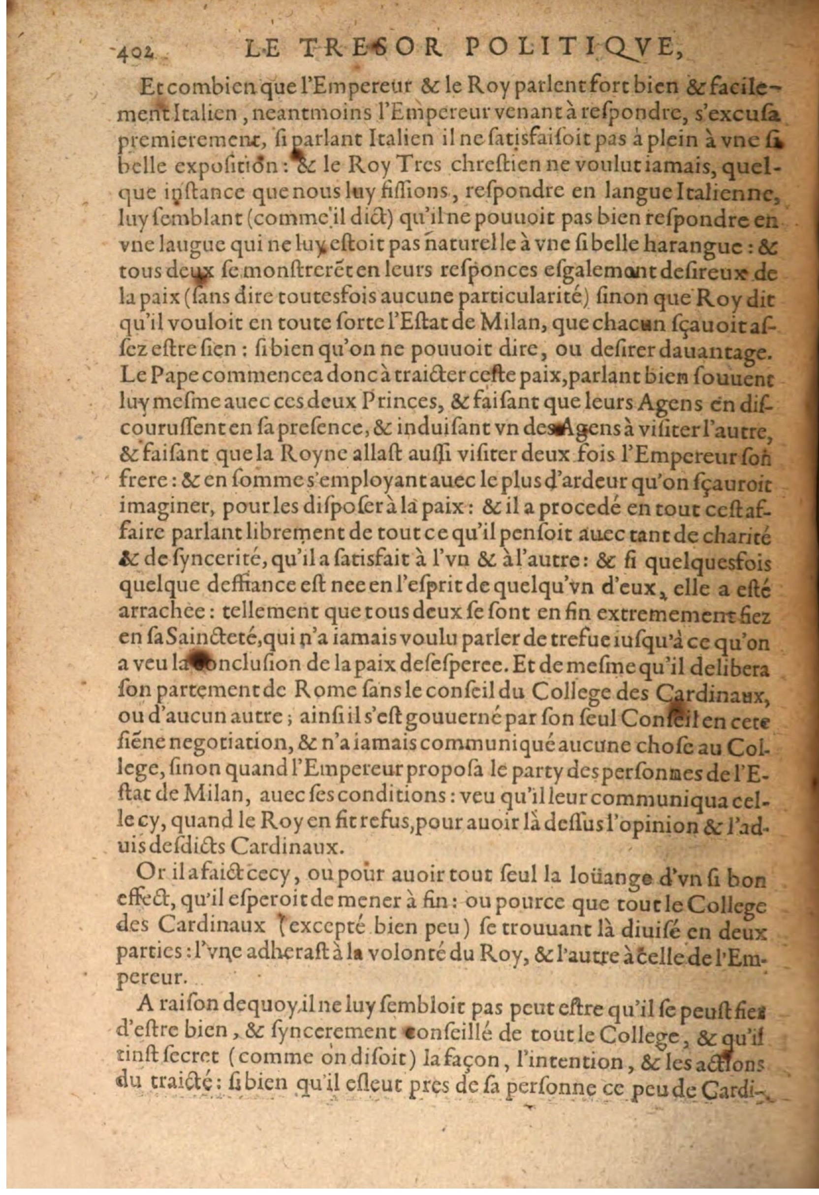 1608 - Pierre Chevalier - Trésor politique - BSB Munich