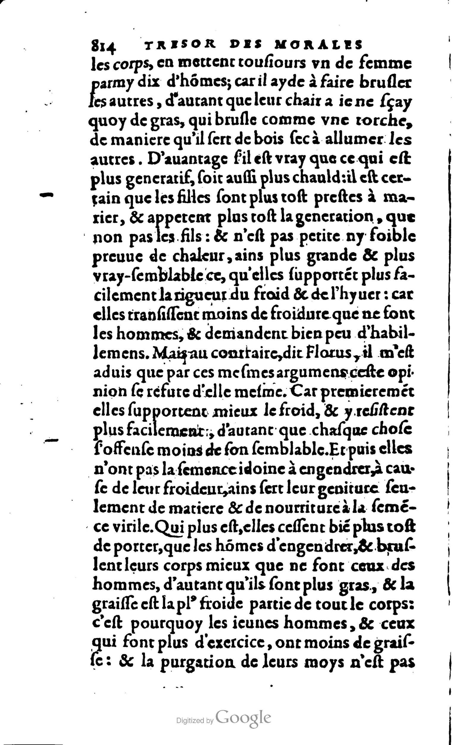 1578 - Jean Poupy - Trésor des morales de Plutarque - BSB Munich