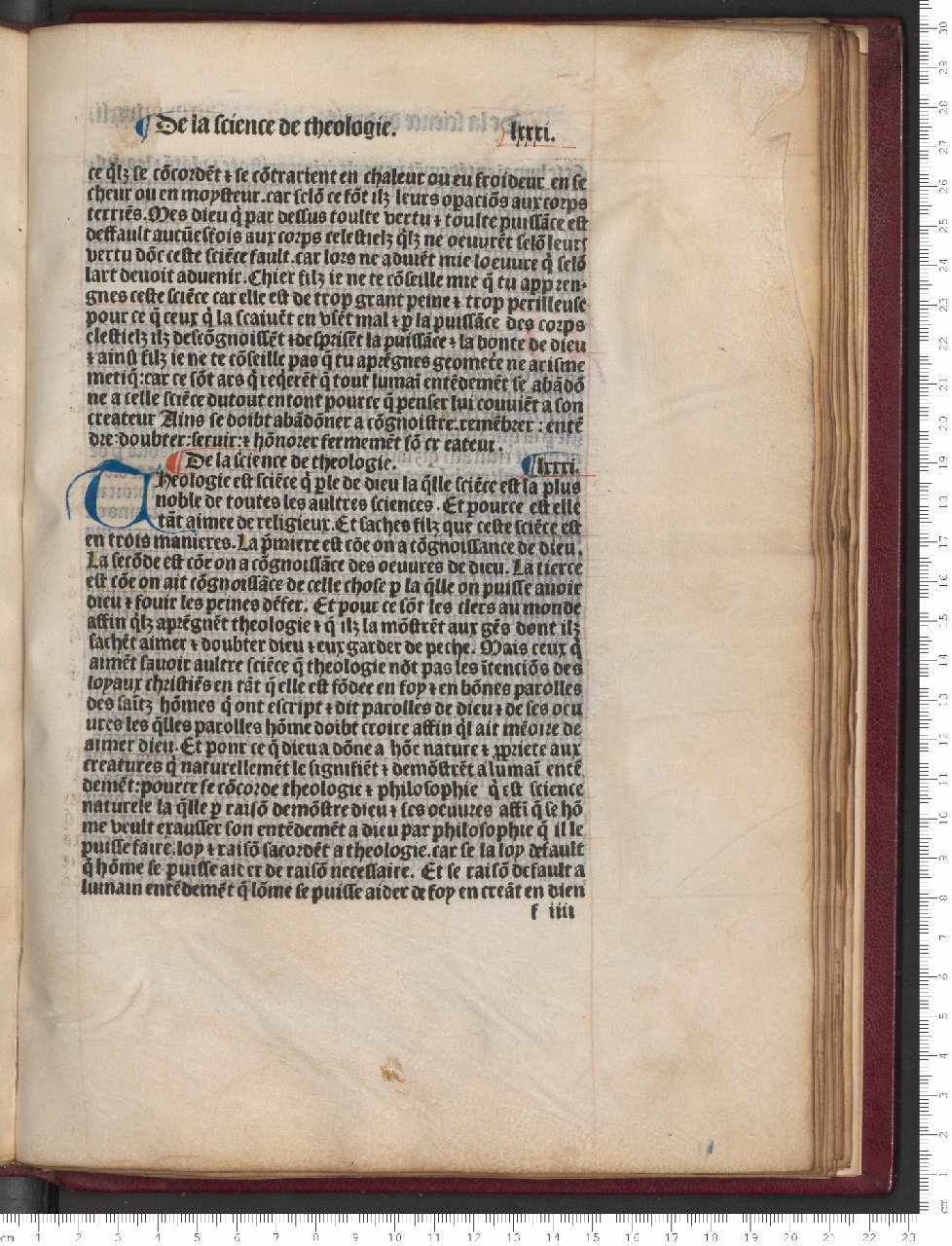 1482 - [Jean Du Pré] - Trésor des humains - Bibliothèque Sainte-Geneviève