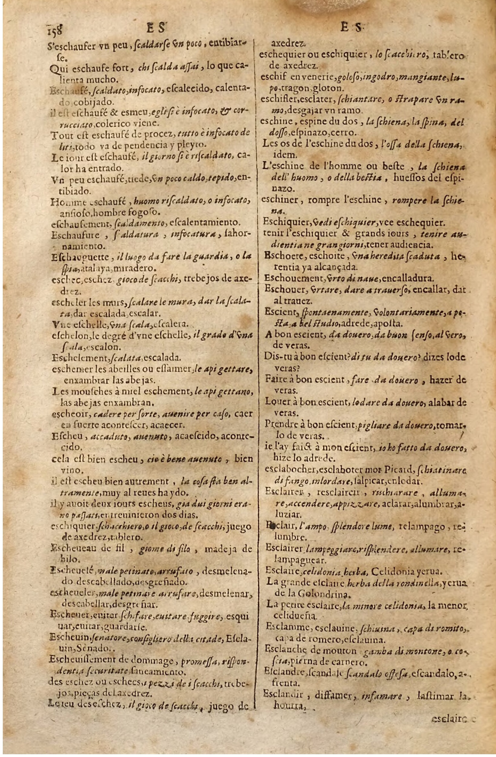 1627 - Jacques Crespin - Trésor des trois langues (Seconde partie) - Regensburg