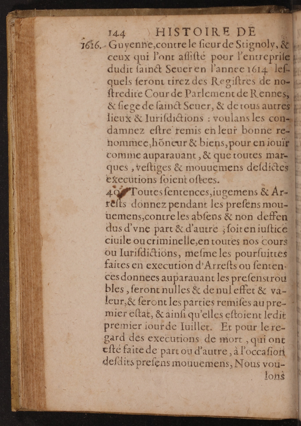 1626 - Joseph Bouillerot - Trésor de l’histoire générale de notre temps - BnF Arsenal