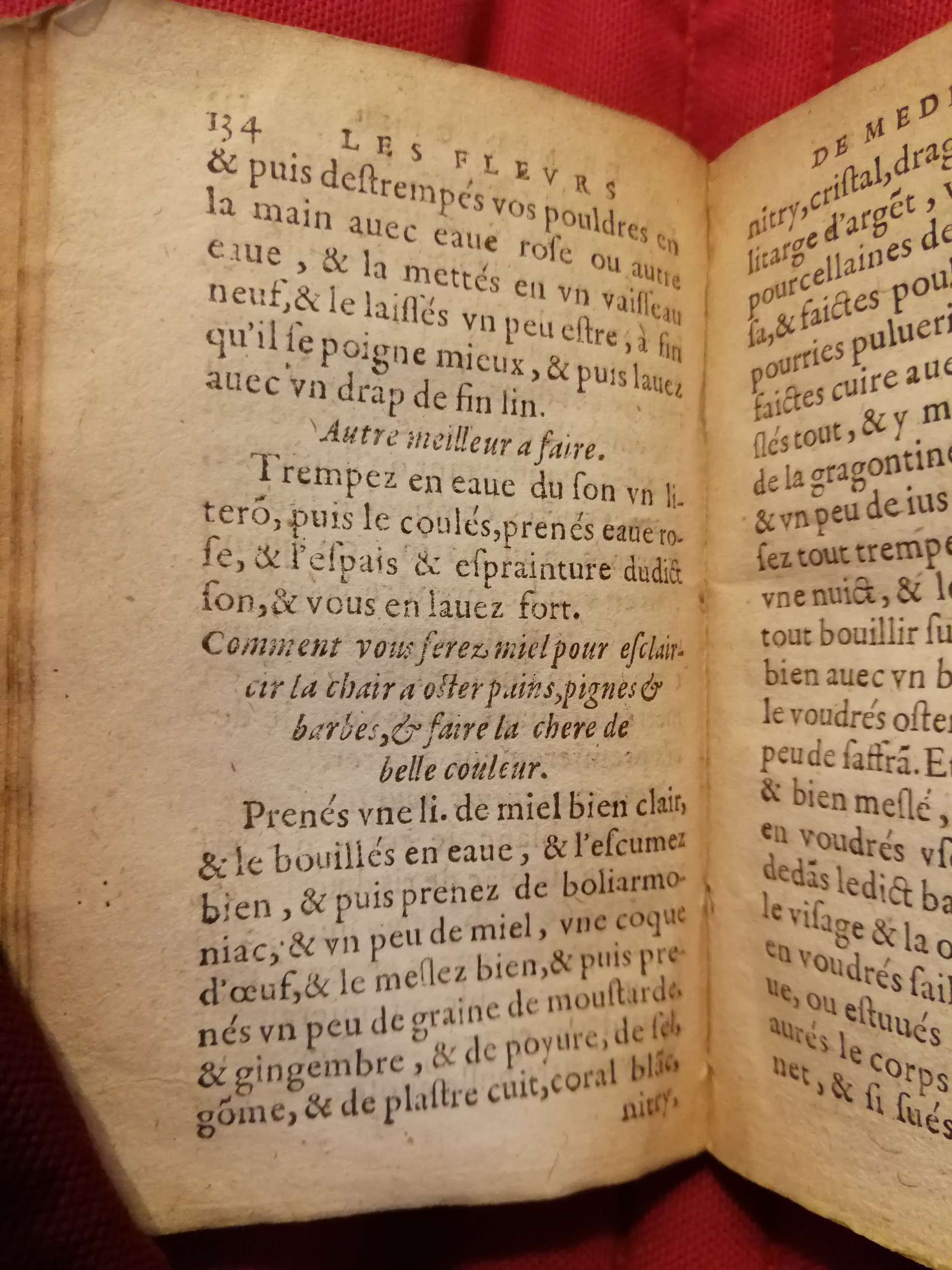 1586 - Benoît Rigaud - Trésor des fleurs et secrets de médecine - Sainte-Geneviève