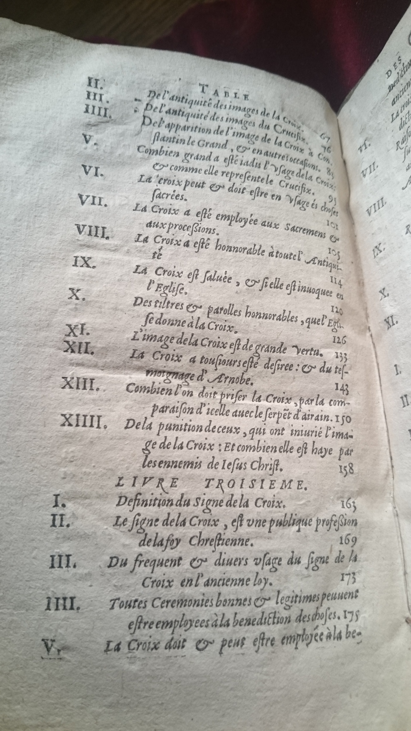 1613 - Claude Rigaud - Panthologie ou Trésor précieux de la sainte croix - BM Amiens