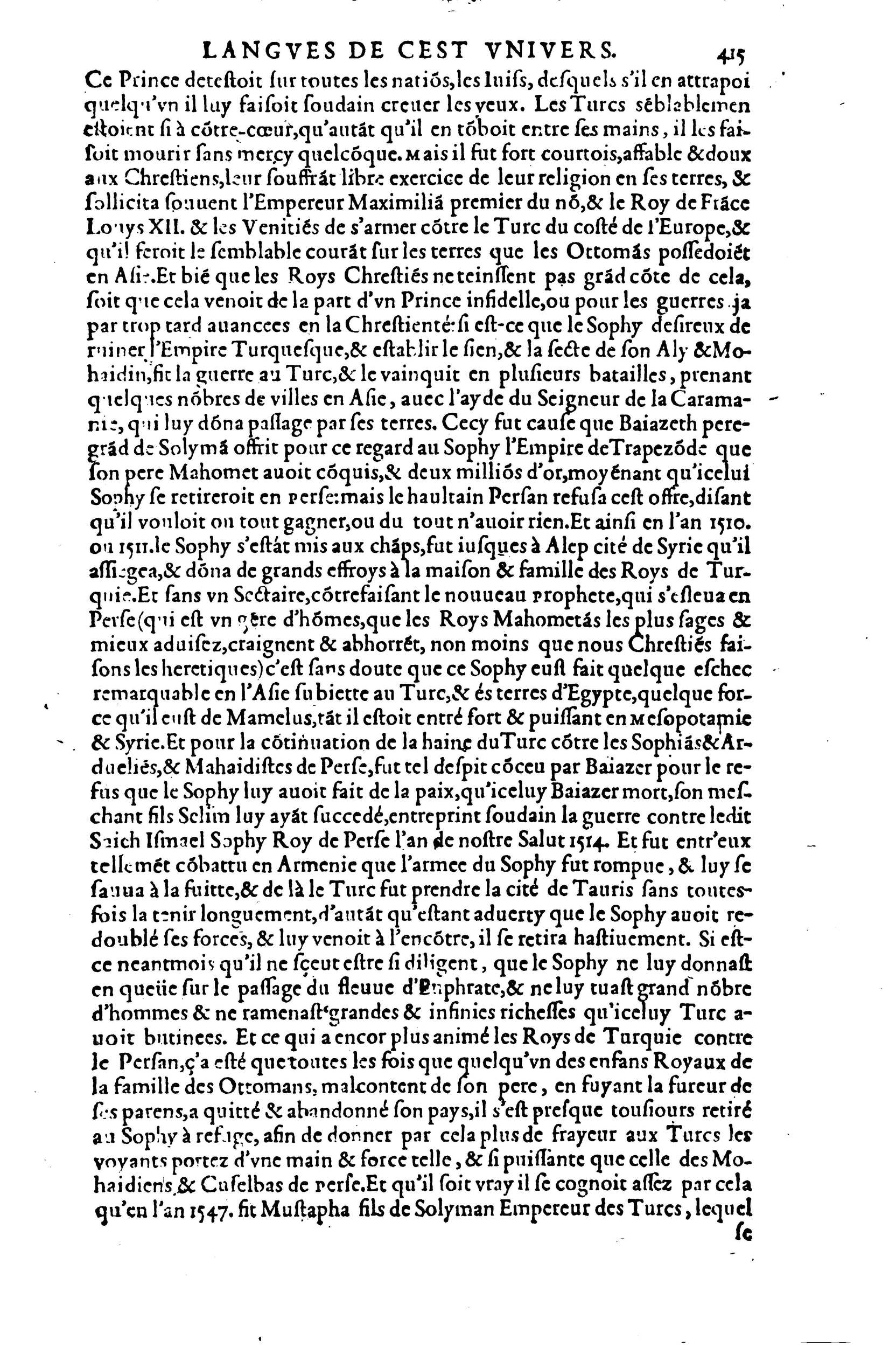 1608 - Nicolas Du Fossé - Trésor politique - BnF Tolbiac