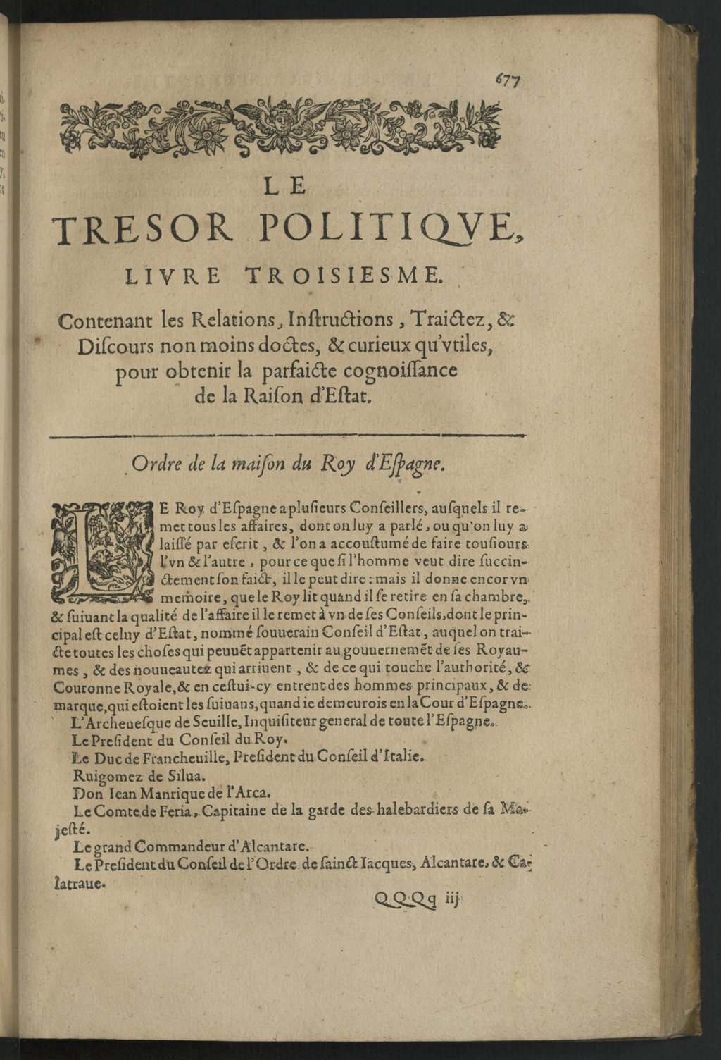 1611 - Pierre Chevalier - Trésor politique - BnF Tolbiac