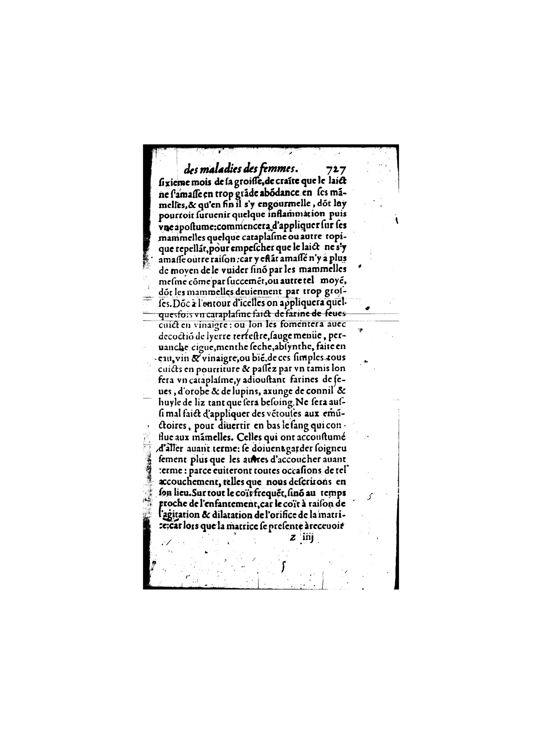 1587 - Jacques du Puis - Trésor des remèdes secrets pour les maladies des femmes - BnF 1587 - Jacques du Puis - Trésor des remèdes secrets pour les maladies des femmes - BnF