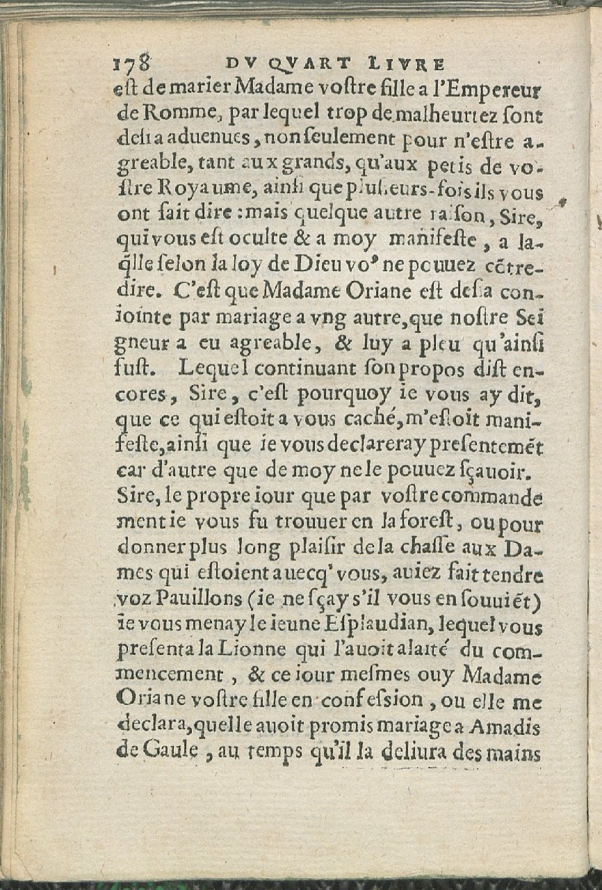 1559 - Pierre Regnard - Trésor des Amadis - Det KLG Copenhague