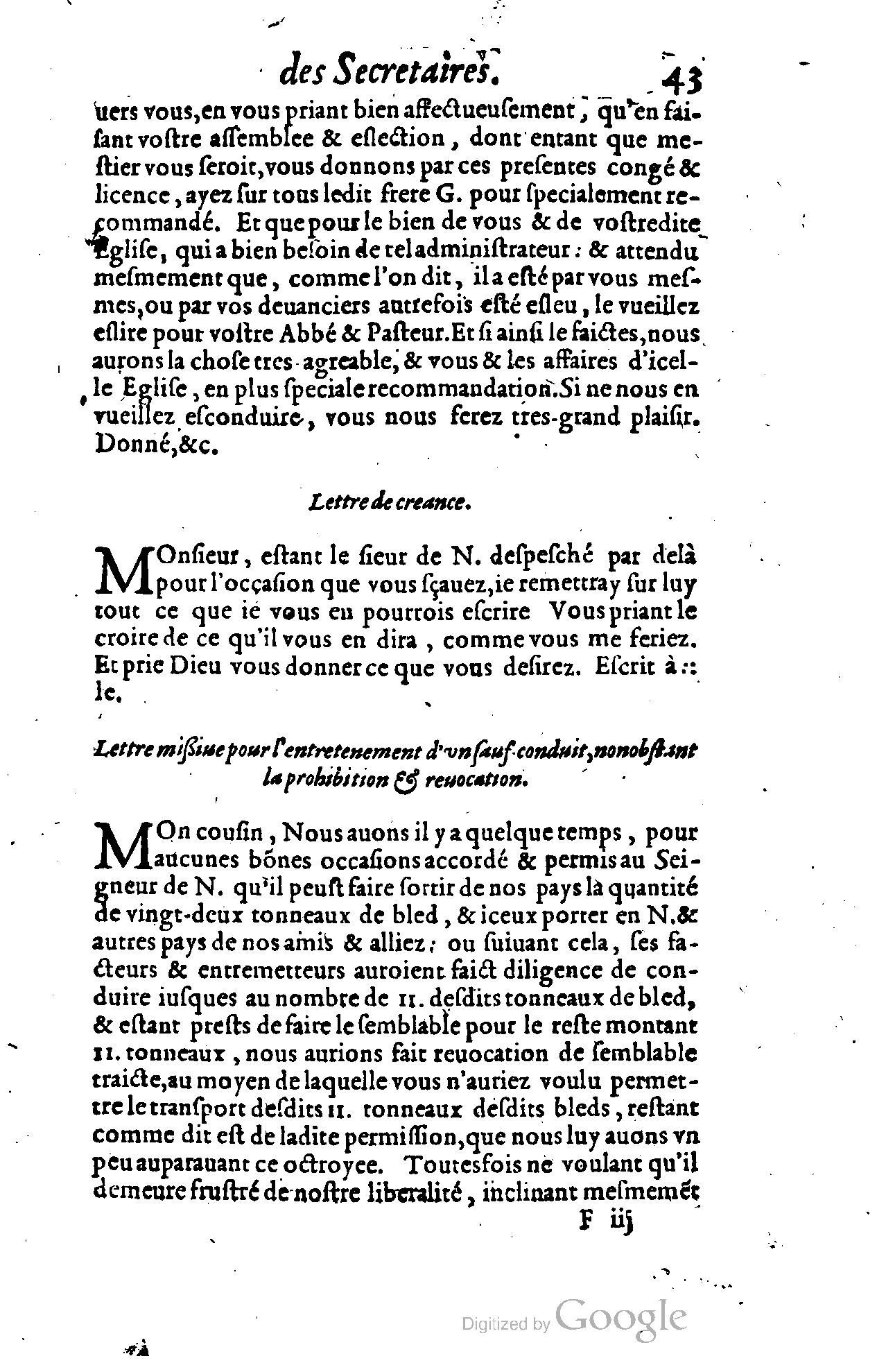 1614 - Jean Richer - Trésor du nouveau style et protocole de la chancellerie de France - BSB Munich