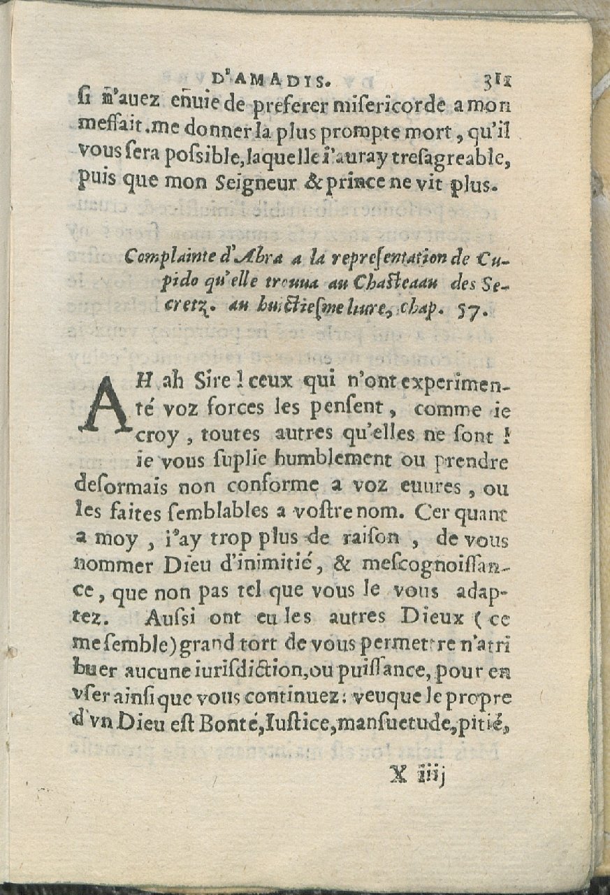 1559 - Pierre Regnard - Trésor des Amadis - Det KLG Copenhague