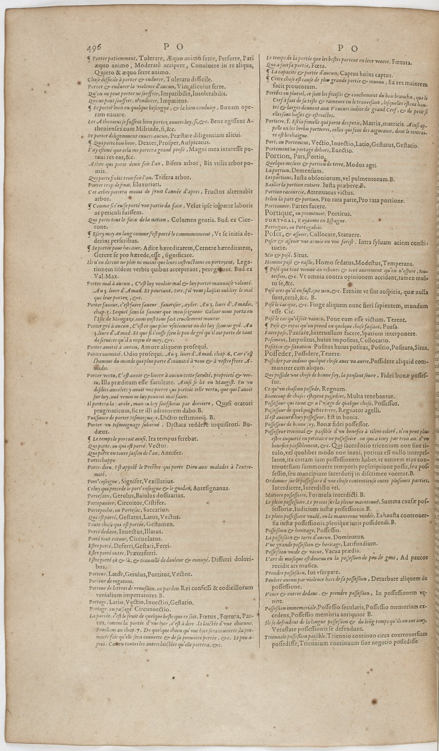 1606 - David Douceur - Trésor de la langue française - BnF