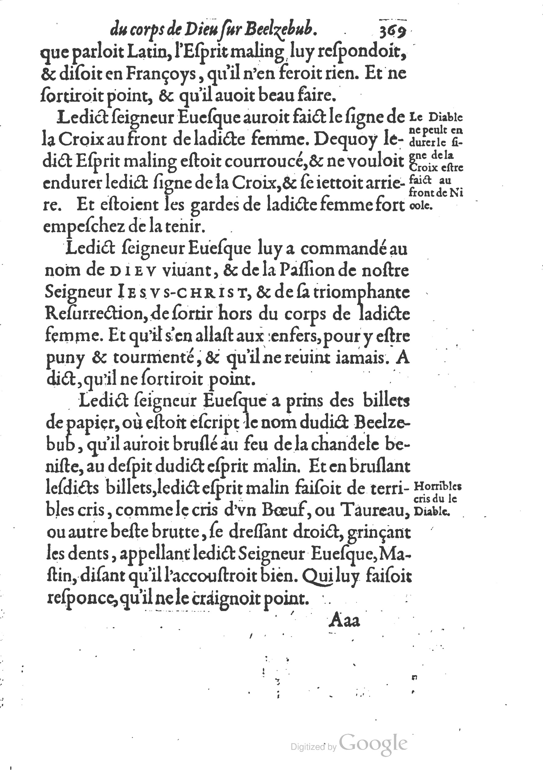 1578 - Nicolas Chesneau - Trésor et entière histoire de la triomphante victoire du corps de Dieu sur l’esprit malin - British Library 1578 - Nicolas Chesneau - Trésor et entière histoire de la triomphante victoire du corps de Dieu sur l’esprit malin - British Library