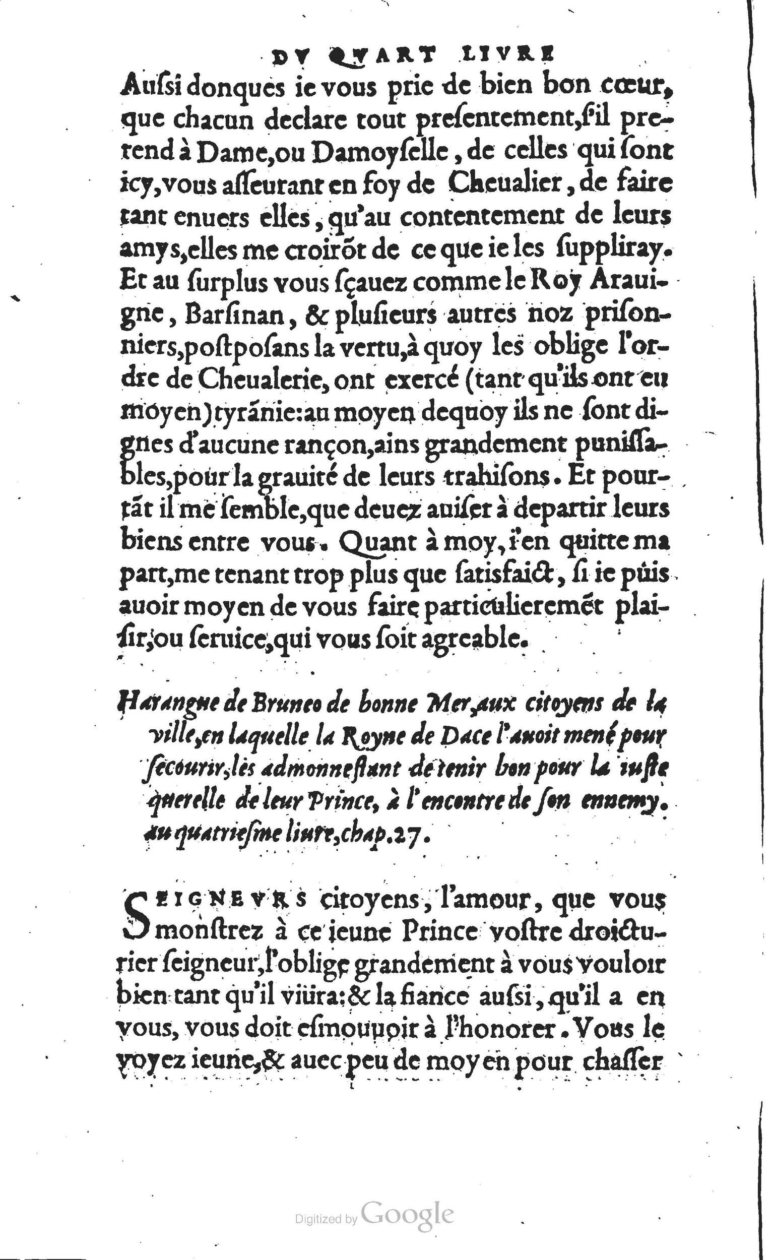 1560 - Vincent Sertenas et Gilles Robinot - Trésor des Amadis - British Library