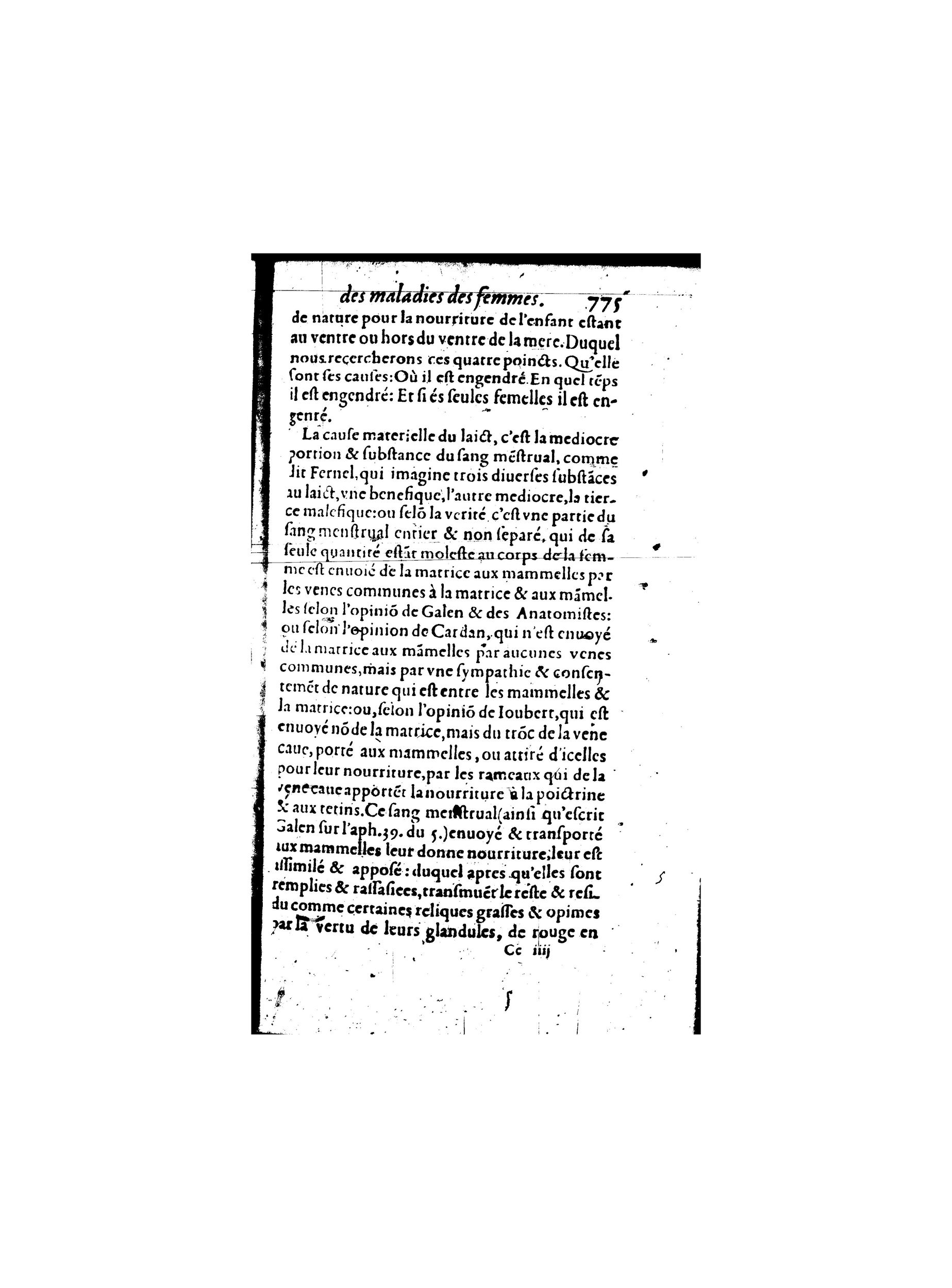 1587 - Jacques du Puis - Trésor des remèdes secrets pour les maladies des femmes - BnF