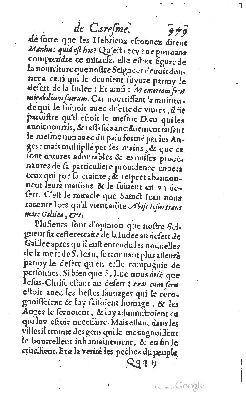 1607 - Nicolas Du Fossé - Trésor quadragésimal - T 01 - BM Lyon
