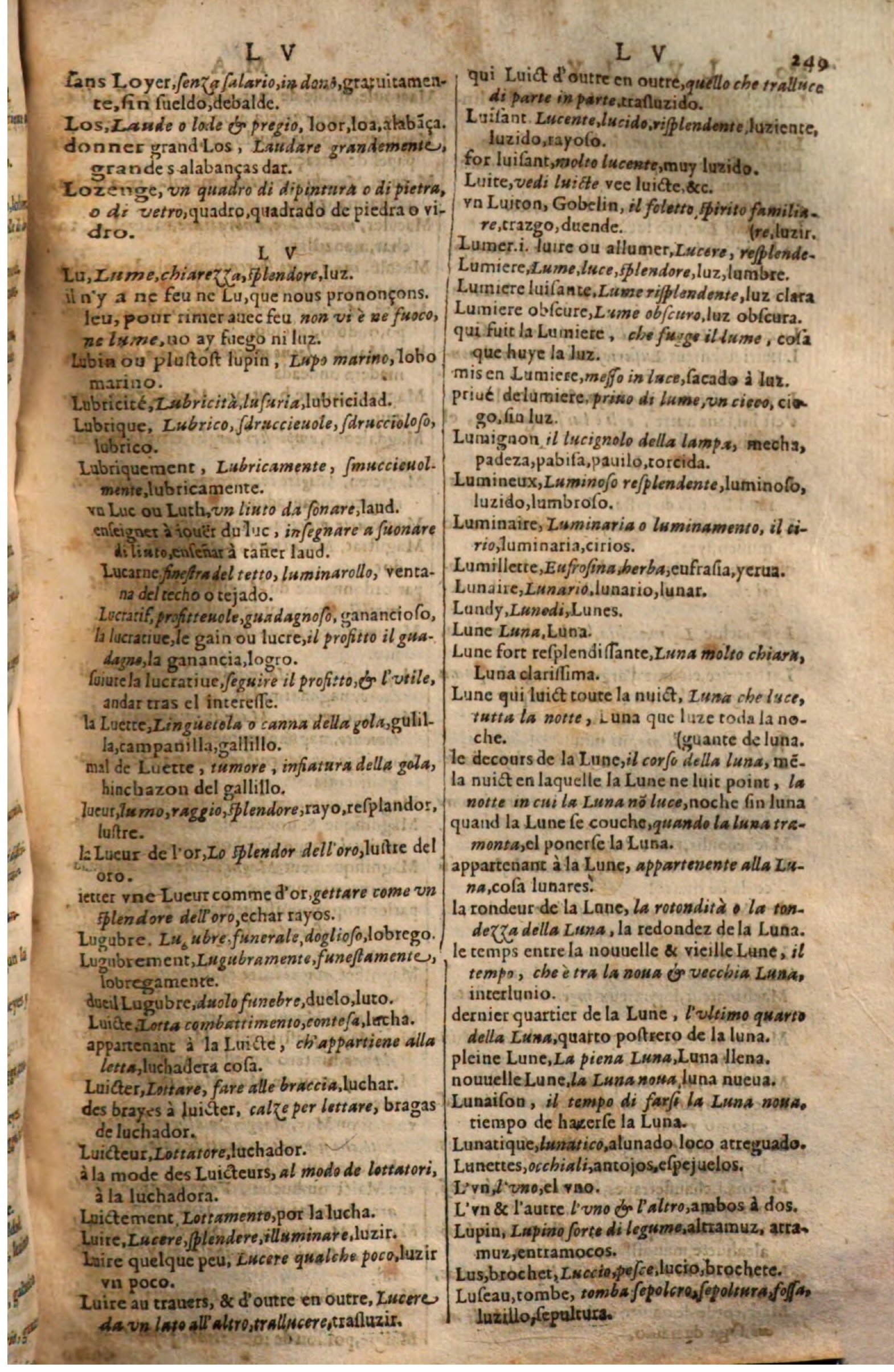 1644 - Jacques Crespin - Trésor des trois langues - Passau 1644 - Jacques Crespin - Trésor des trois langues - Passau