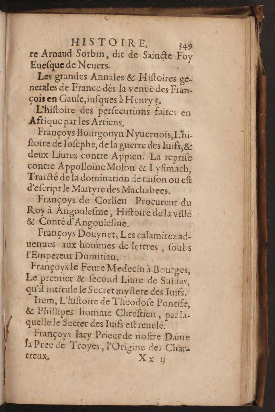 1602 - François Jacquin - Trésor des bons esprits français - BnF Arsenal