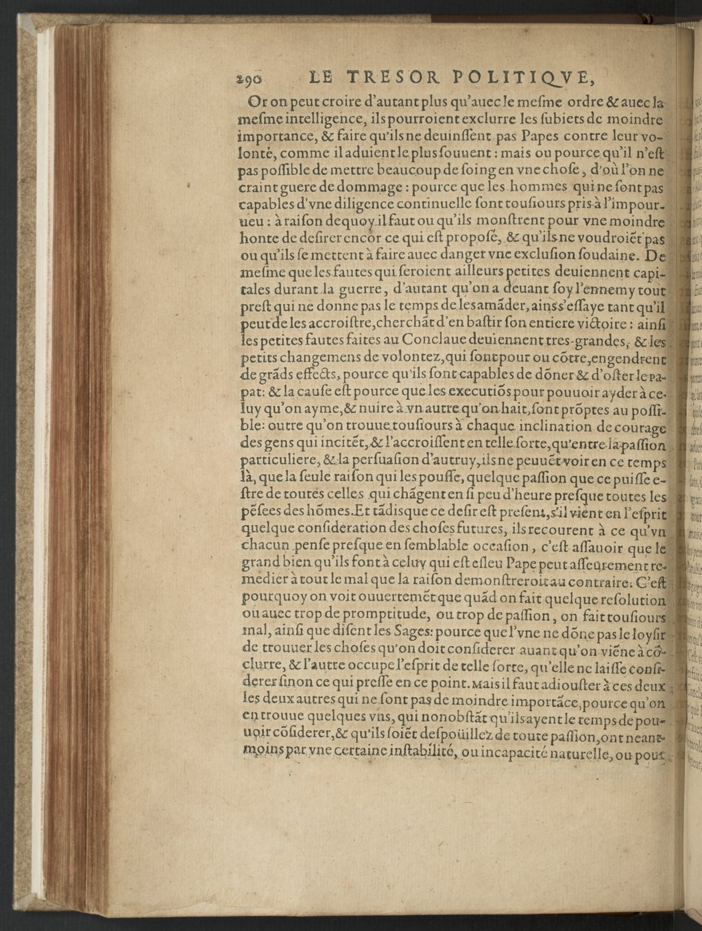 1608 - Nicolas Du Fossé - Trésor politique - BnF Tolbiac