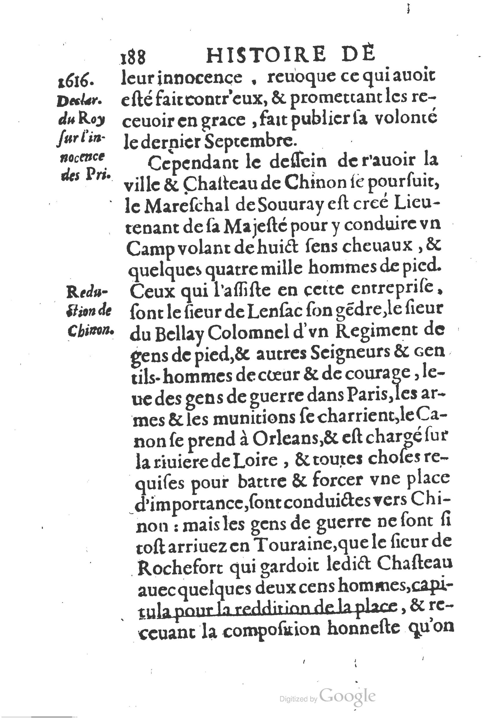 1626 - Joseph Bouillerot - Trésor de l’histoire générale de notre temps - BSB Munich