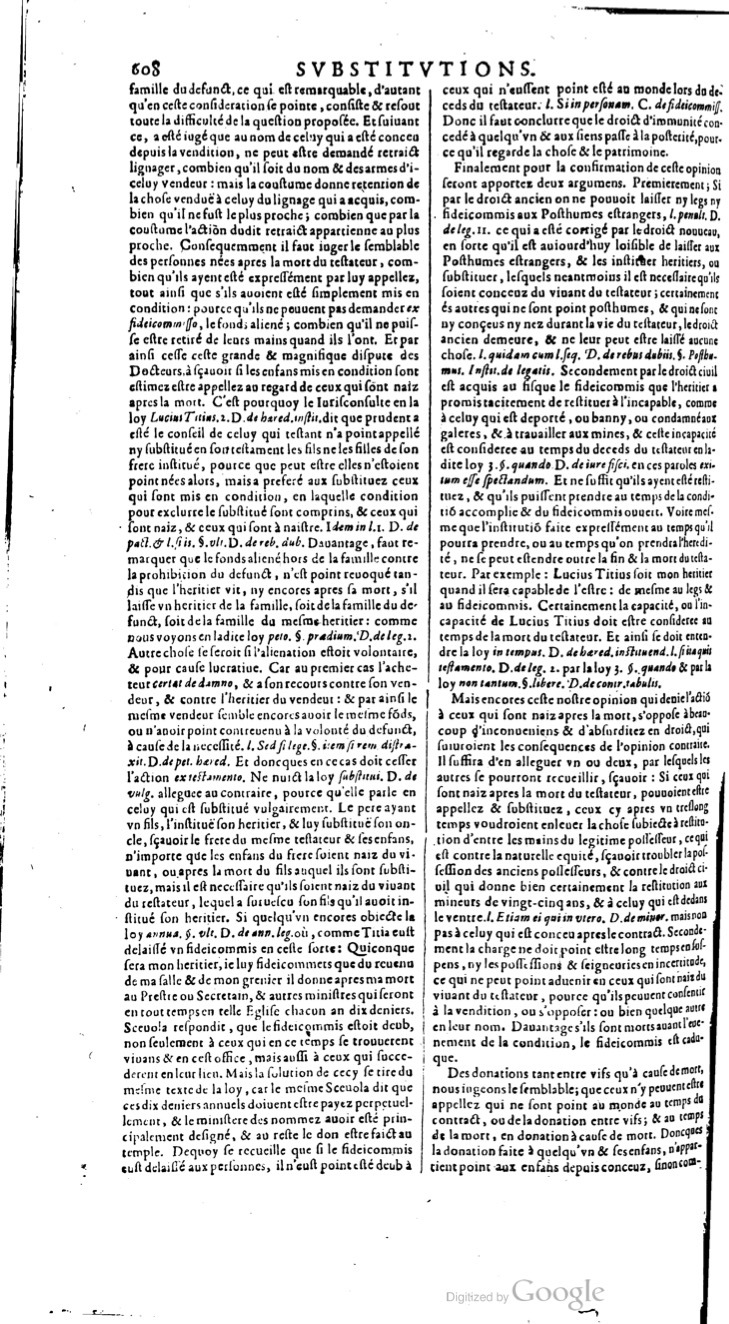 1629 - Veuve Nicolas Buon - Trésor du droit français (21754 T. 3) - BM Lyon