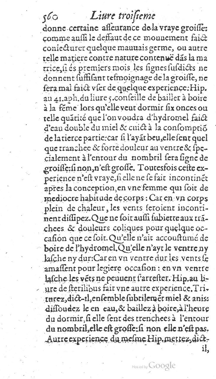 1585 - Jacques du Puis - Trésor des remèdes secrets pour les maladies des femmes - BnF
