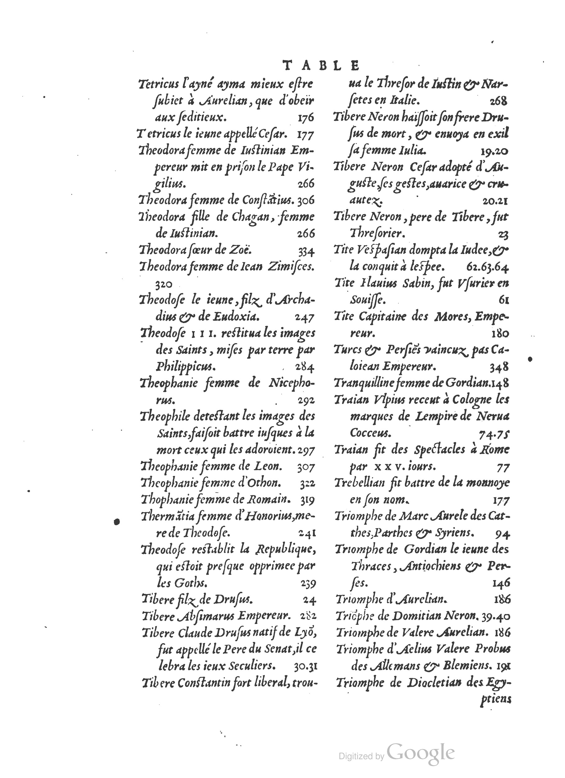 1553 - Jacopo Strada et Thomas Guérin - Épitome du Trésor des antiquités - BM Lyon