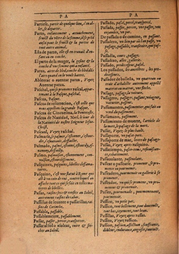 1607 - Marc Orry - Trésor des deux langues espagnole et française (Première et Seconde parties) - ÖNB Wien