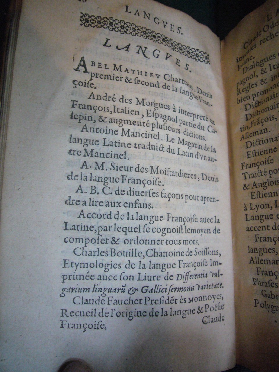 1602 - François Jacquin - Trésor des bons esprits français - BnF Arsenal