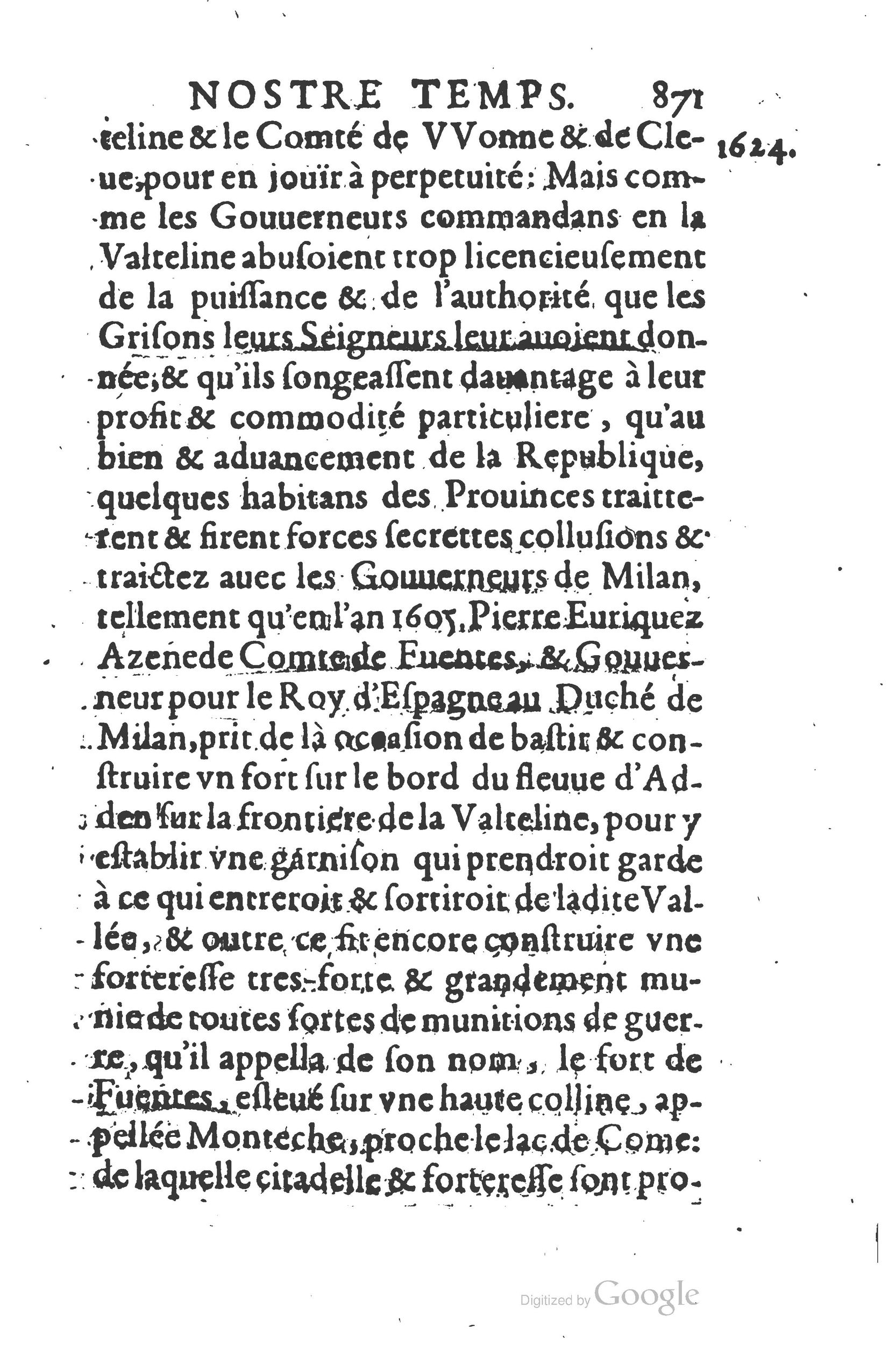 1626 - Joseph Bouillerot - Trésor de l’histoire générale de notre temps - BSB Munich