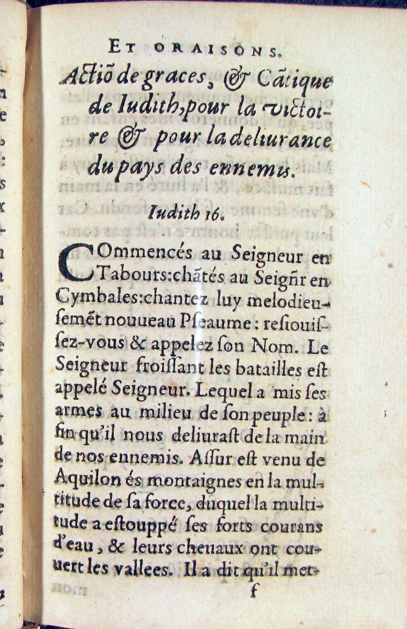 1572 - Antoine Certia - Trésor des prières, oraisons et instructions chrétiennes - Nîmes