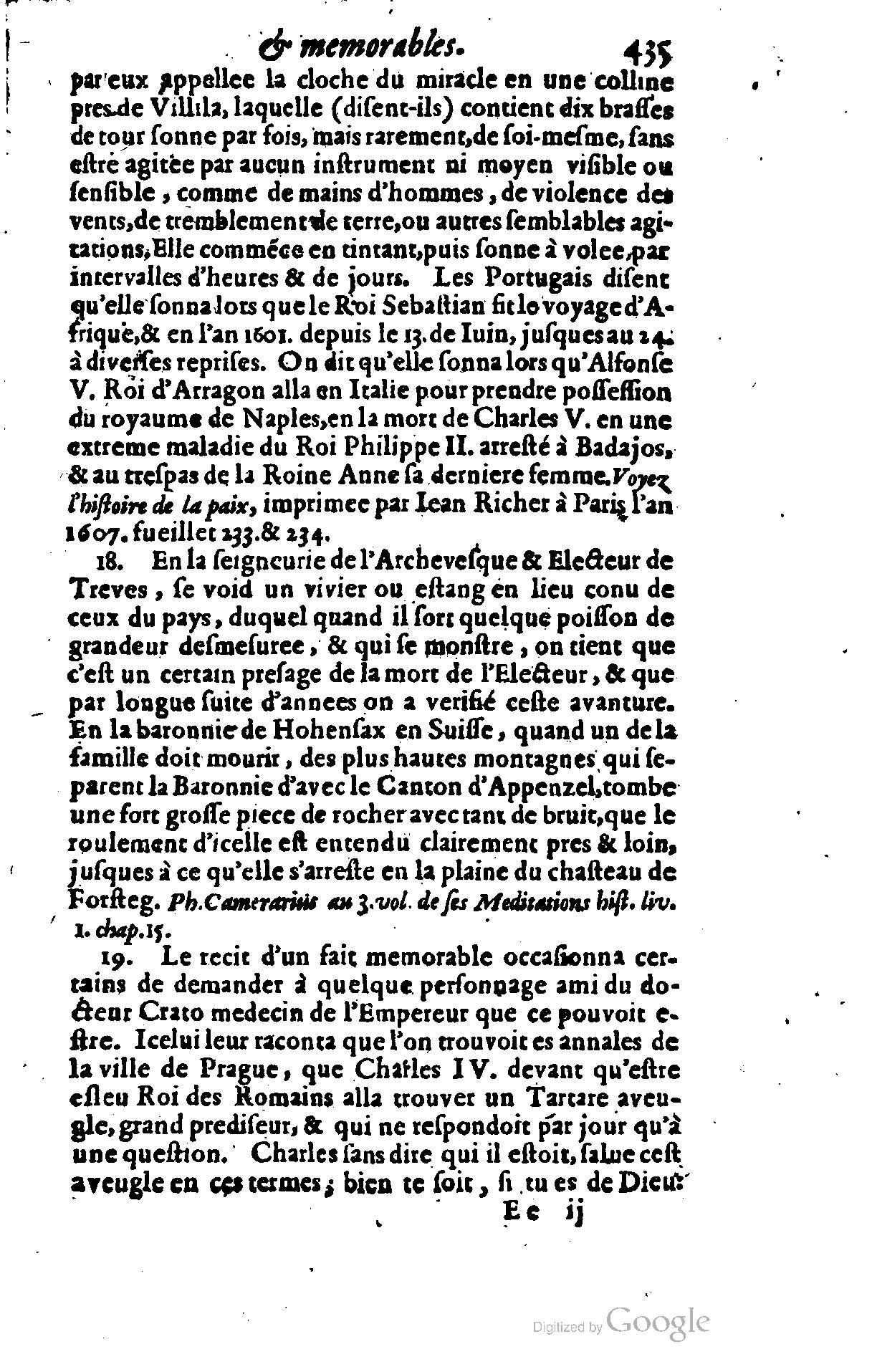 1628 - Jacques Crespin - Trésor d’histoires admirables et mémorables - BSB Munich